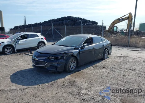 2016 Chevrolet Malibu Ls из США, поврежденный, VIN 1G1ZB5STXGF172283